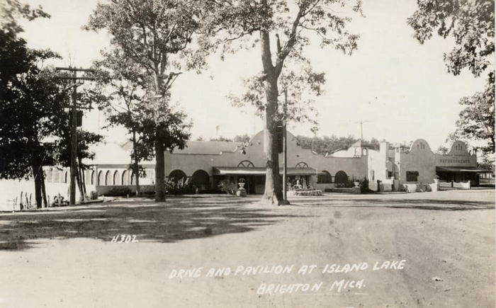 Blue Lantern Ballroom - Old Post Card View